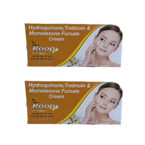 Roop Sundari Gold Fairness Cream 20gm Pack of 2