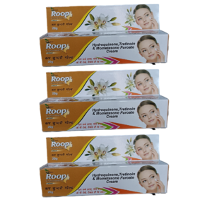 Roop Sundari Gold Fairness Cream 20gm Pack of 3