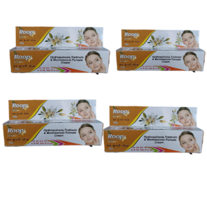 Roop Sundari Gold Fairness Cream Pack of 4