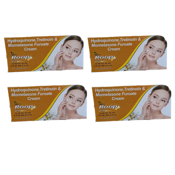 Roop Sundari Gold Fairness Cream Pack of 4 - Image 2