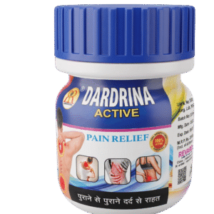 Dardrina Active Pain Relief – Ayurvedic Joint, Back & Muscle Pain Reliever | पुराने से पुराने दर्द से राहत Dardrina Active Ayurvedic pain relief balm for chronic back pain, joint pain, neck pain & muscle pain – 100% herbal jar pack